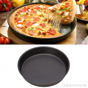 CHBC Professional Round Deep Dish Non-Stick Round Pizza Pan 8.5-Inch Food-grade High Temperature Resistant Easy to Clean and Release. - B07FRZFC22
